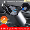 chargesoloutions™ retractable car charger