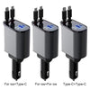 chargesoloutions™ retractable car charger